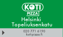 Kotipizza Helsinki Topeliuksenkatu logo
